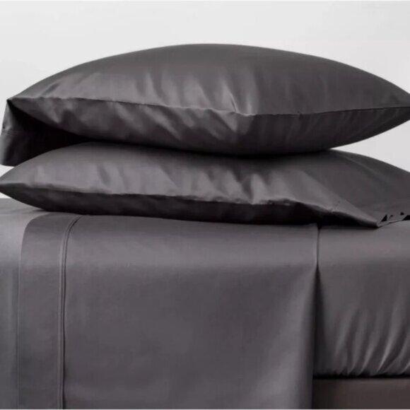 Threshold King Hotel Sateen Sheet Set - Picture 1 of 1